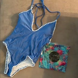 NWT. One piece swim suit. Size Small.